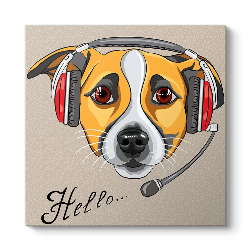 Dj Dog - Hello Tablosu - Model 3